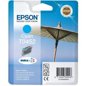 Cartridge Epson T0452, azurová (cyan), originál