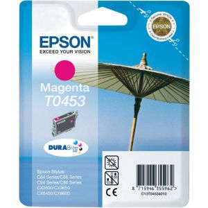 Cartridge Epson T0453, purpurová (magenta), originál