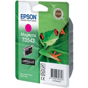 Cartridge Epson T0543, purpurová (magenta), originál