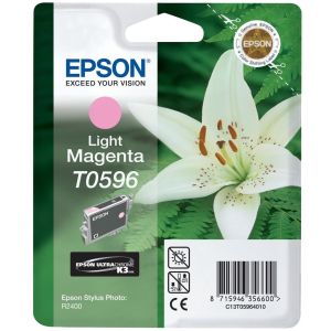 Cartridge Epson T0596, světlá purpurová (light magenta), originál