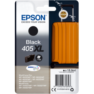 Cartridge Epson 405XL, T05H1, C13T05H14010, černá (black), originál