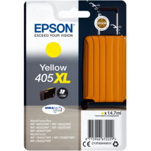 Cartridge Epson 405XL, T05H4, C13T05H44010, žlutá (yellow), originál