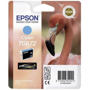 Cartridge Epson T0872, azurová (cyan), originál