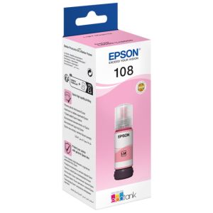 Cartridge Epson 108, T09C6, C13T09C64A, světlá purpurová (light magenta), originál