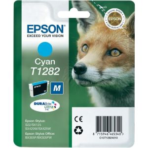 Cartridge Epson T1282, azurová (cyan), originál
