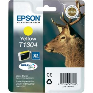 Cartridge Epson T1304, žlutá (yellow), originál