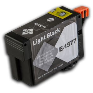 Cartridge Epson T1577, světlá černá (light black), alternativní