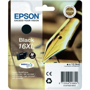Cartridge Epson T1631 (16XL), černá (black), originál