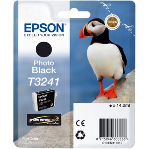 Cartridge Epson T3241, foto černá (photo black), originál