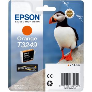 Cartridge Epson T3249, oranžová (orange), originál