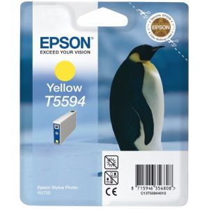 Cartridge Epson T5594, žlutá (yellow), originál