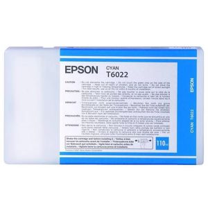 Cartridge Epson T6022, azurová (cyan), originál
