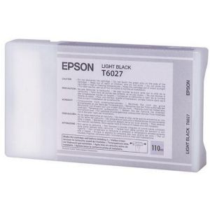 Cartridge Epson T6027, světlá černá (light black), originál