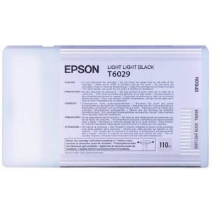 Cartridge Epson T6029, světlá černá (light black), originál