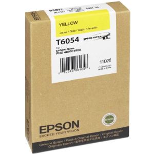Cartridge Epson T6054, žlutá (yellow), originál