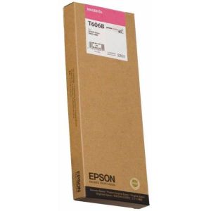 Cartridge Epson T606B, purpurová (magenta), originál