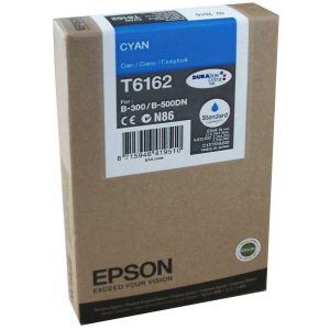 Cartridge Epson T6162, azurová (cyan), originál