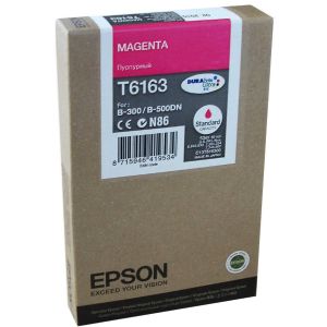 Cartridge Epson T6163, purpurová (magenta), originál