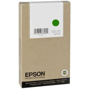 Cartridge Epson T636B, zelená (green), originál