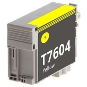 Cartridge Epson T7604, žlutá (yellow), alternativní