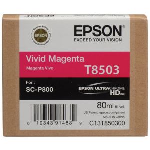 Cartridge Epson T8503, purpurová (magenta), originál