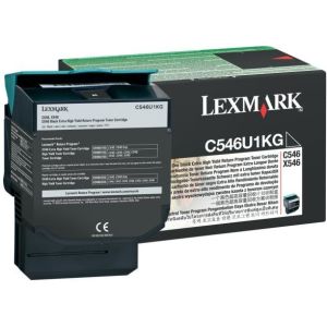 Toner Lexmark C546U1KG (X546, C546), černá (black), originál
