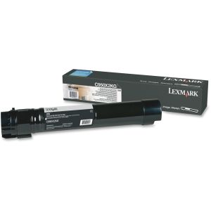 Toner Lexmark C950X2KG (C950), černá (black), originál