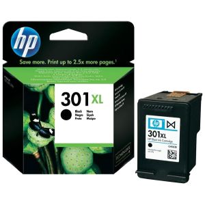 Cartridge HP 301 XL (CH563EE), černá (black), originál