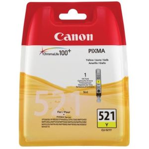 Cartridge Canon CLI-521Y, žlutá (yellow), originál