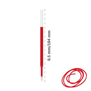 Náplň gelová JUNIOR 205 0,5 mm - červená
