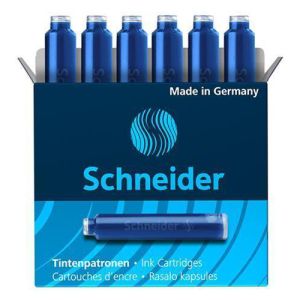 Bombičky náhradní Schneider, 6 ks/modré