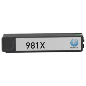 Cartridge HP 981X, L0R09A, azurová (cyan), alternativní