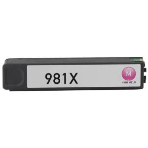 Cartridge HP 981X, L0R10A, purpurová (magenta), alternativní
