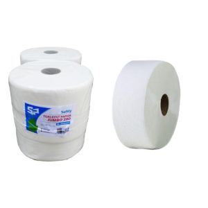 Toaletní papír 2-vrstvý Jumbo 28 cm bílý, celulóza, návin 250m