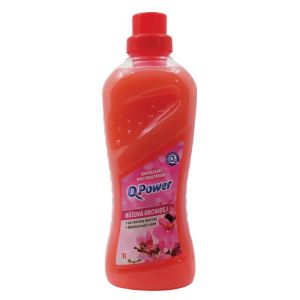 Q-Power UNI čistič na podlahy a povrchy 1 l - Růžová orchidej