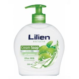 Tekuté mýdlo krémové Lilien 500 ml Oliva milk
