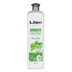 Tekuté mýdlo krémové Lilien 1l Oliva milk