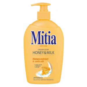 Mitia tekuté mýdlo 500 ml - Med&amp;Mléko