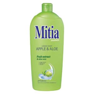 Mitia tekuté mýdlo 1 l - Jablko&amp;Aloe