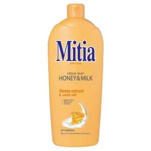 Mitia tekuté mýdlo 1 l - Med&amp;Mléko