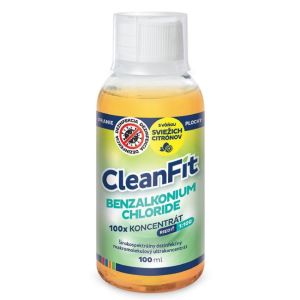 Cleanfit ultrakoncentrát - Benzalkonium Chloride dezinfekční 100 ml