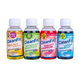 Cleanfit čistící ultrakoncentráty - sada 4 ks