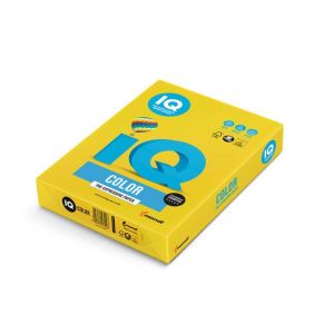 Barevný papír IQ color intenzivní žlutý IG50, A4, 80g