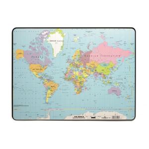 Podložka na stůl s mapou světa 40x53cm