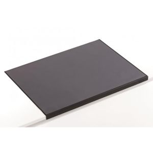 Podložka na stůl s průhlednou fólií a ochranou rohu 65x52cm černá