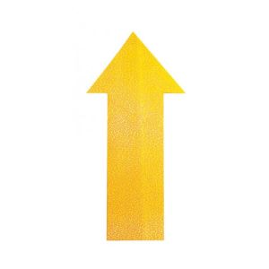 Podlahové značení ŠIPKA žluté 10ks