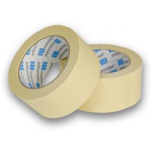 Maskovací krepová páska 50mm x 50m žlutá