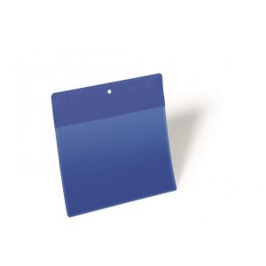 Magnetická kapsa na dokumenty 210x148mm na šířku 10ks modrá
