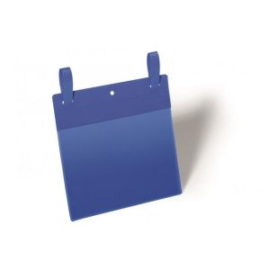 Kapsa na dokumenty s pásky 210x148mm na šířku 50 ks modrá