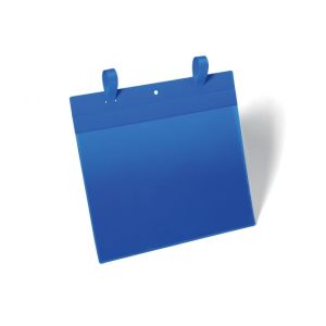 Kapsa na dokumenty s pásky 297x210mm na šířku 50 ks modrá